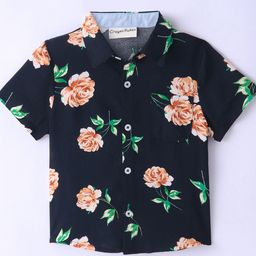 CrayonFlakes Boys Floral Printed Casual Shirt-image-27