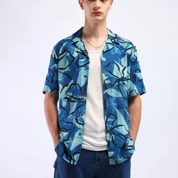 Flying Machine Men Floral Opaque Printed Casual Shirt-picture-25