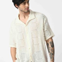 KISSOSS Men Slim Fit Floral Opaque Printed Casual Shirt-picture-28