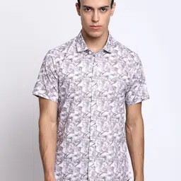DEZANO Classic Floral Printed Satin Shirt-picture-35