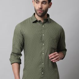 Cantabil Men Printed Casual Shirt-picture-29