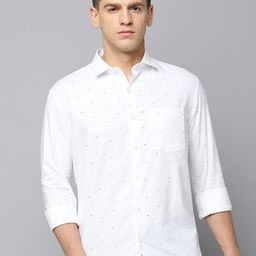 SHOWOFF Comfort POlka Dot Printed Cotton Casual Shirt-image-35
