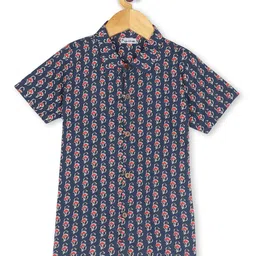Ka-mee Boys Floral Printed Casual Shirt-image-98