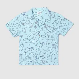 max Boys Conversational Printed Cotton Casual Shirt-picture-13