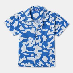 R&B Boys Abstract Printed Spread Collar Casual Shirt-picture-3