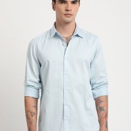 THE BEAR HOUSE Slim Fit Cotton Casual Shirt-image-71