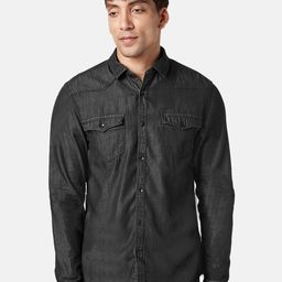 SF JEANS by Pantaloons Men Cotton Slim Fit Casual Shirt-image-14