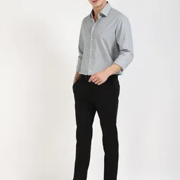 Calvin Klein Jeans Men Spread Collar Polka Dots Printed Cotton Casual Shirt-image-59