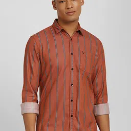Allen Solly Striped Cotton Casual Shirt-image-72