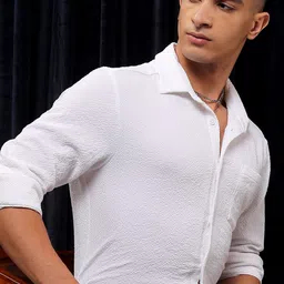 KETCH Men Slim Fit Opaque Striped Casual Shirt-image-88