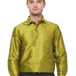 Khoday Williams Spread Collar Classic Opaque Formal Shirt-image-5