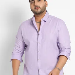 Instafab Plus Classic Opaque Casual Cotton Shirt-picture-12