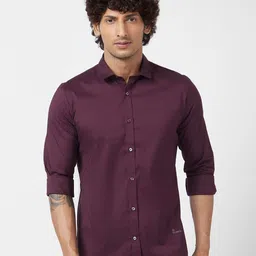 SPYKAR Classic Opaque Cotton Linen Casual Shirt-picture-19
