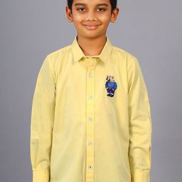ZION Boys Classic Opaque Cotton Casual Shirt-image-97