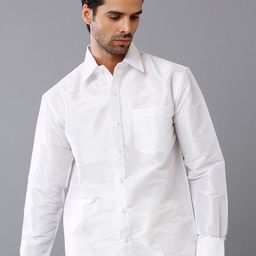 Khoday Williams Classic Casual Poly Silk Shirt-image-73