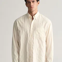 GANT Relaxed Fit Button Down Striped Shirts-image-14