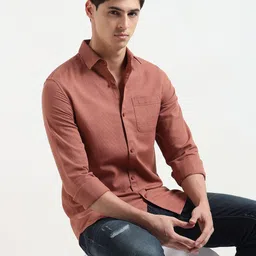 R&B Opaque Cotton Casual Shirt-picture-33