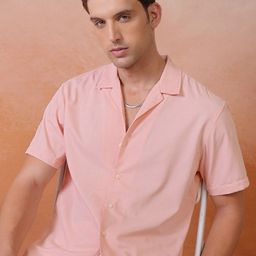 Locomotive Premium Textured Cuban Collar Relaxed Shirt-image-93