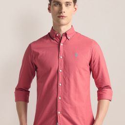 U.S. Polo Assn. Button-Down Collar Casual Shirt-image-81