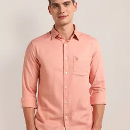 U.S. Polo Assn. Tailored Fit Cutaway Collar Casual Shirt-picture-29