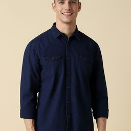 Allen Solly Spread Collar Full Sleeves Casual Shirt-image-52
