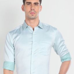 Arrow Self Design Pure Cotton Formal Shirt-image-36
