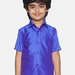 Sethukrishna Boys Shirt Collar Casual Shirt-88