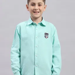Monte Carlo Boys Spread Collar Cotton Casual Shirt-picture-44