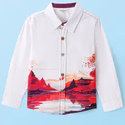 ARIAS By LARA DUTTA Boys Opaque Casual Shirt-image-6