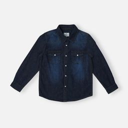 Pepe Jeans Boys Spread Collar long Sleeves Opaque Cotton Casual Shirt-image-82