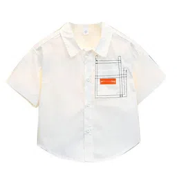 StyleCast x Revolte Boys Solid Spread Collar Casual Shirt-52