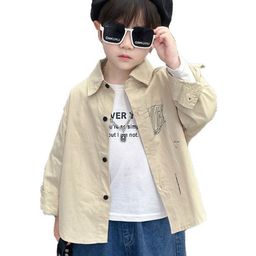 StyleCast x Revolte Boys Spread Collar Cotton Curved Casual Shirt-image-44