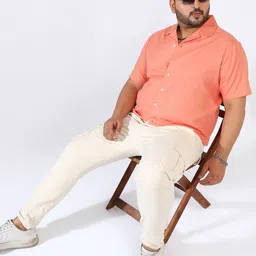 Instafab Plus Men Comfort Opaque Casual Shirt-image-12