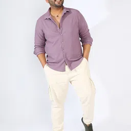 Instafab Plus Men Comfort Opaque Casual Shirt-image-70