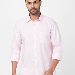 Parx Slim Fit Cotton Casual Shirt-image-35