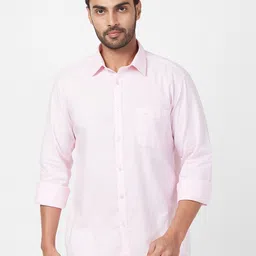 Parx Slim Fit Opaque Cotton Casual Shirt-image-70