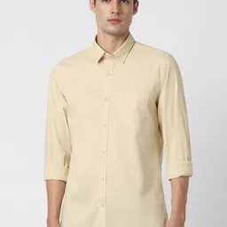 Peter England Casuals Slim Fit Spread Collar Casual Shirt-image-22