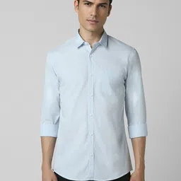 Peter England Casuals Men Slim Fit Opaque Casual Shirt-image-54