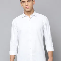 SHOWOFF Classic Slim Fit Opaque Cotton Casual Shirt-picture-11