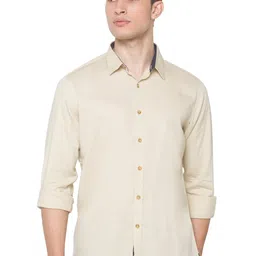 SNX Classic Tailored Fit Opaque Pure Cotton Casual Shirt-picture-9