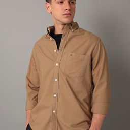 Aldeno Comfort Opaque Pure Cotton Casual Shirt-image-67