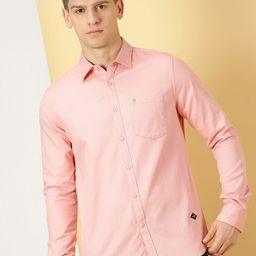 Thomas Scott Men Standard Slim Fit Flannel Weave Pure Cotton Casual Shirt-picture-44