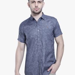 Kuons Avenue Smart Slim Fit Spread Collar Pocket Casual Shirt-image-65