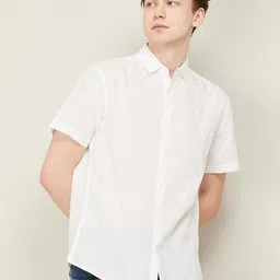 Fame Forever by Lifestyle Slim Fit Opaque Casual Shirt-image-71