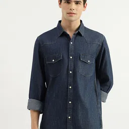 United Colors of Benetton Regular Fit Faded Cotton Casual Shirt-picture-15