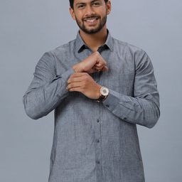 Ramraj Opaque Pure Cotton Casual Shirt-image-60