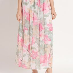 NUEVOSDAMAS Floral Printed A-Line Maxi Skirt-image-99