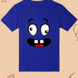 BAESD Boys Conversational Printed Round Neck Cotton T-shirt-image-57