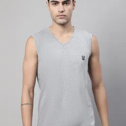 mack jonney VIMAL JONNEY V-Neck Cotton T-shirt-picture-26