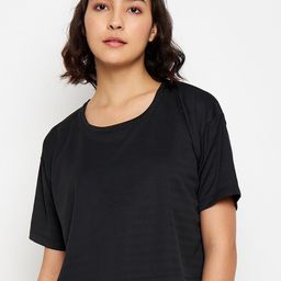 PERFKT-U Round Neck Boxy Fit Crop T-shirt-image-12